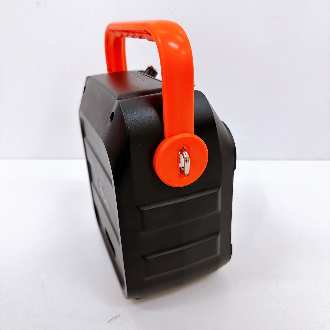 【美品】K9-M ワイヤレスカラオケセット マイク2本付き ポータブルスピーカー