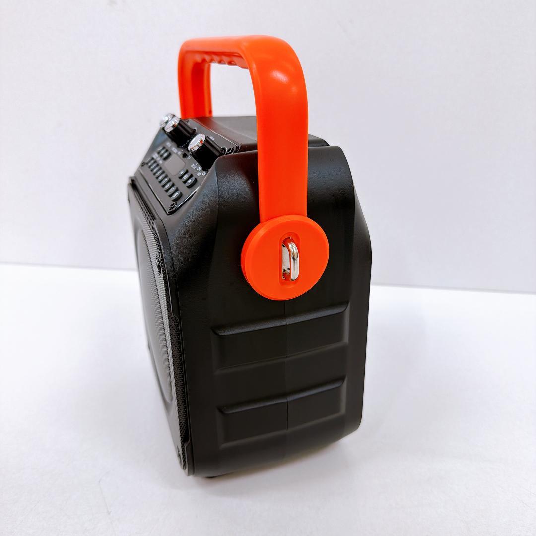 【美品】K9-M ワイヤレスカラオケセット マイク2本付き ポータブルスピーカー