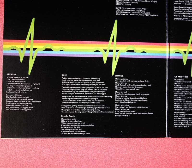 PINK FLOYD／The Dark Side Of The Moon【US】