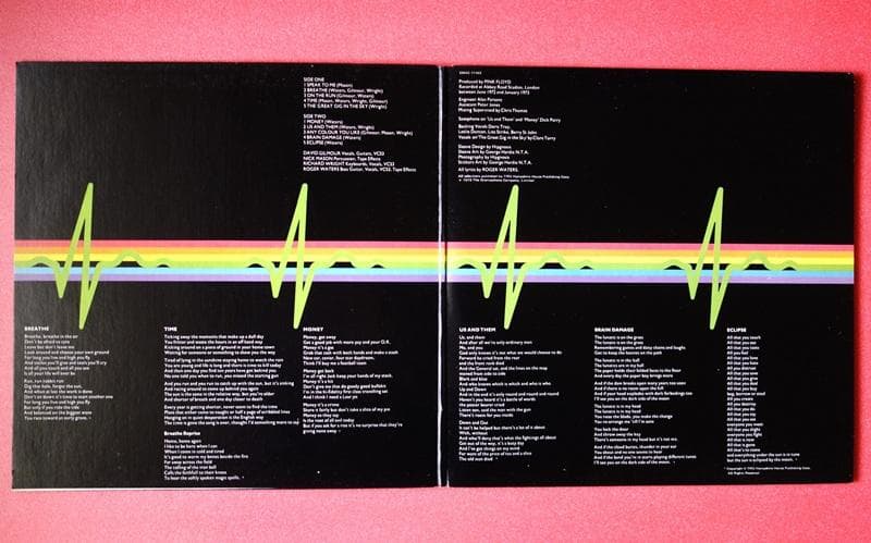 PINK FLOYD／The Dark Side Of The Moon【US】