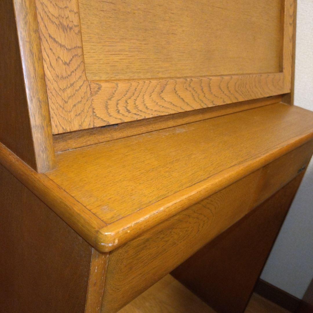 浜本工芸 木製 ライティングビューロー ライティングデスク 引出付き 学習机 机