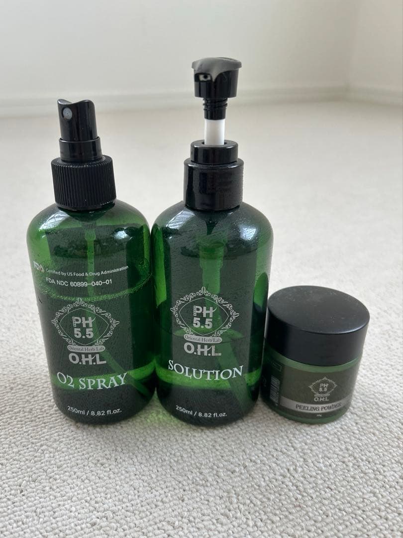 O.H.L ハーブピーリングキット　韓国ハーブ