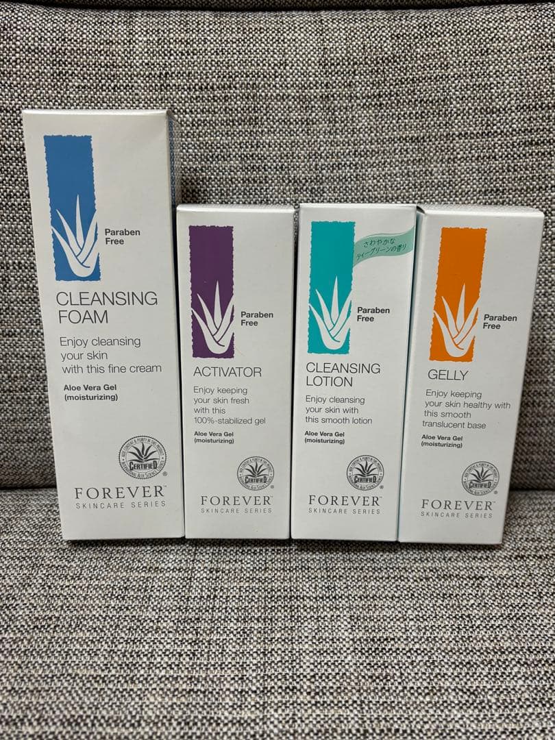 foreverスキンケアシリーズ4本セット