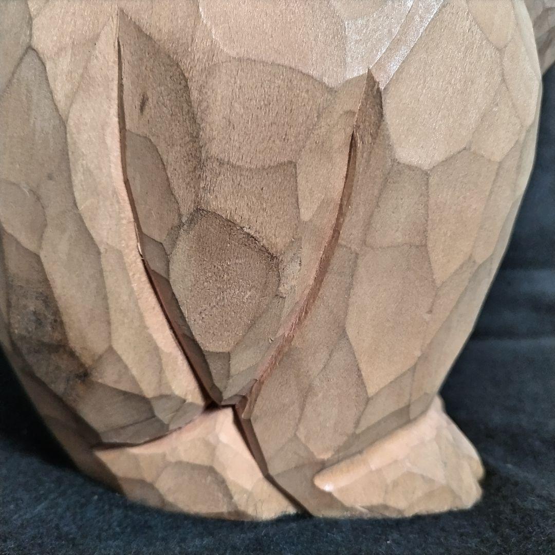 八雲 柴崎重行 彫刻熊 サイン 志 1990 木彫り 熊 鑑定書無し