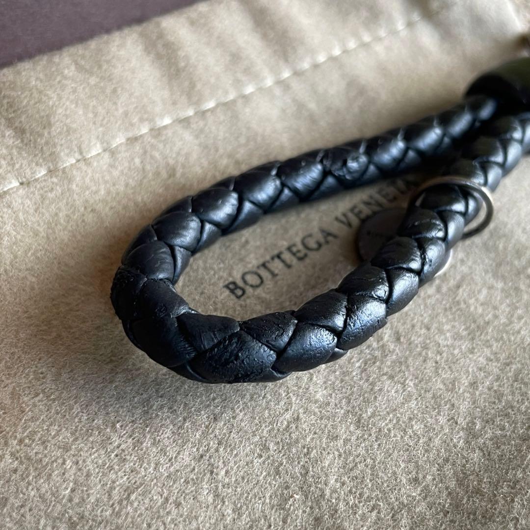 正規品⭐️極美品⭐️BOTTEGA VENETA 男女兼用　キーリング　ブラック