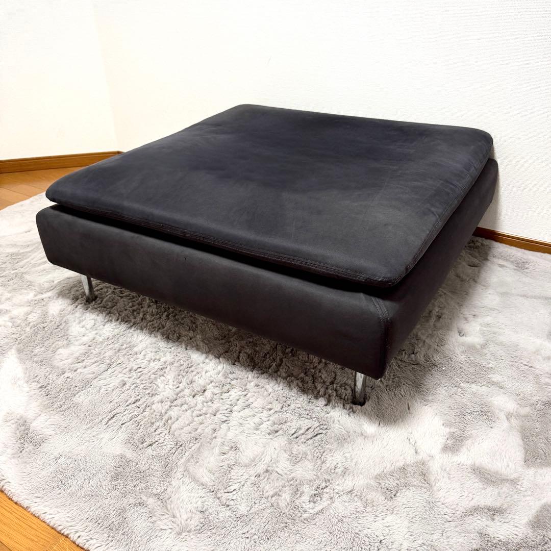 【美品/廃盤】IKEA SÖDERHAMN ソーデルハムン オットマン グレー