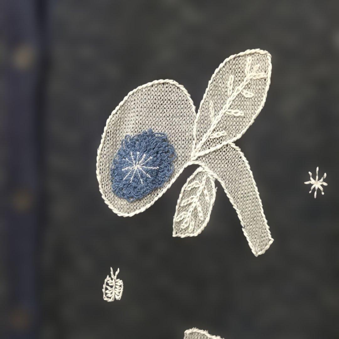 mina perhonen ミナペルホネン bow ニットロングカーディガン