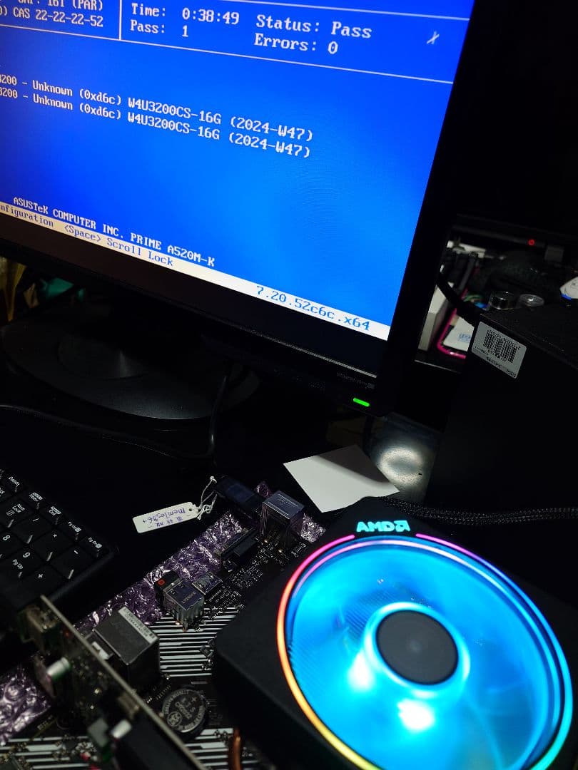 CFD DDR4 メモリ 3200MHz 16×2 32GB 【動作確認済】