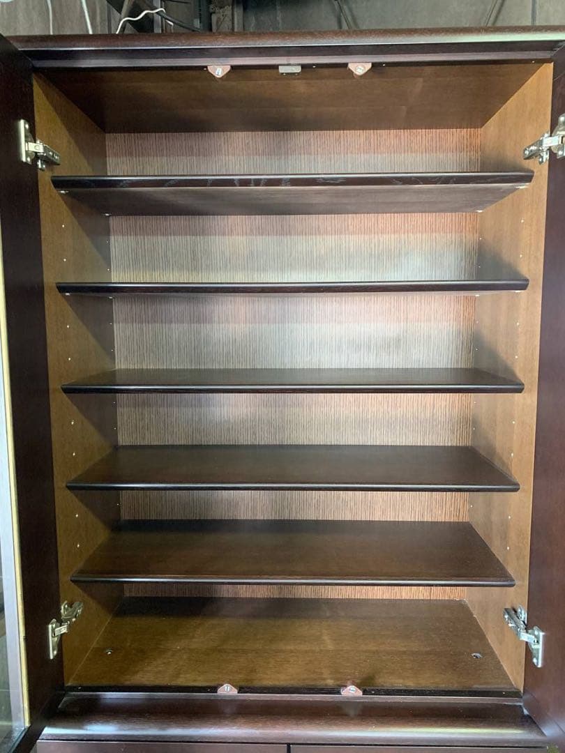 ①✅加藤木工　ダイニングボード　食器棚✅送料設置無料