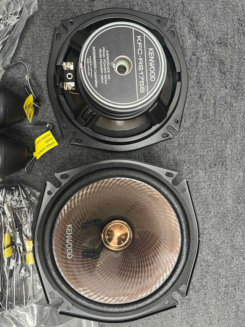 KENWOOD KFC-RS175S スピーカーセット‼︎美品‼︎