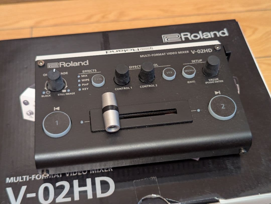 k*5様 Roland V-02HD マルチフォーマットビデオミキサー
