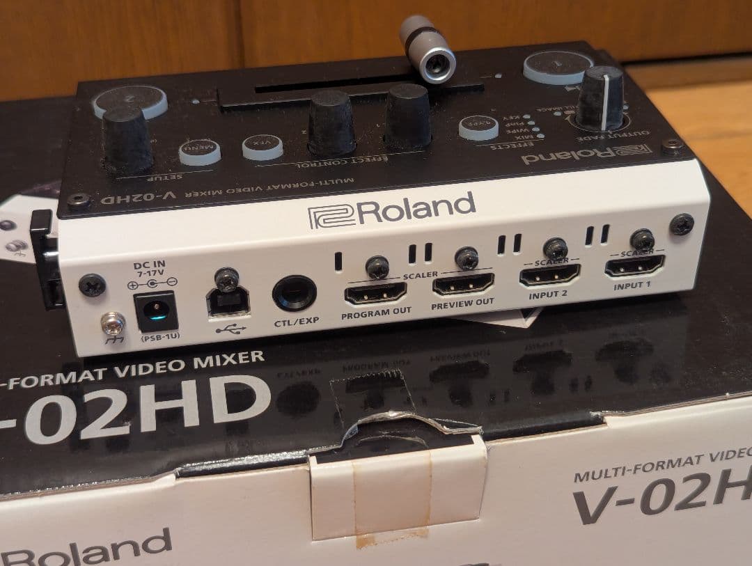 k*5様 Roland V-02HD マルチフォーマットビデオミキサー