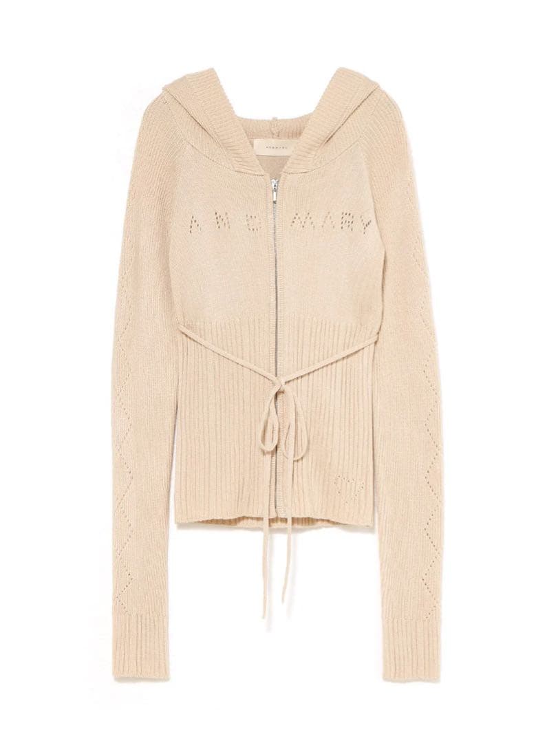 トップス Angel crochet hood tops andmary