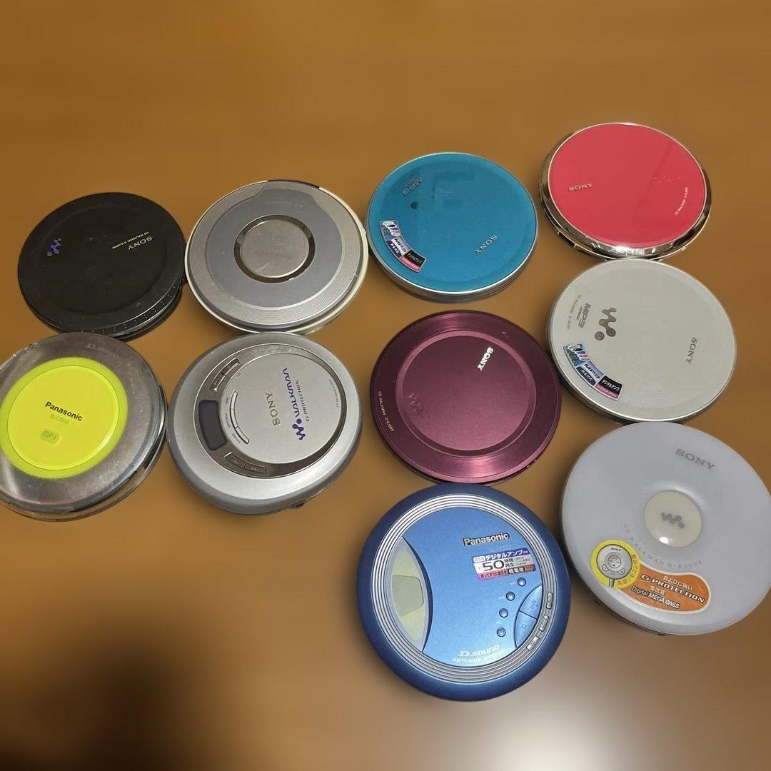 SONYなどCDプレイヤー10個まとめ売り ジャンク品