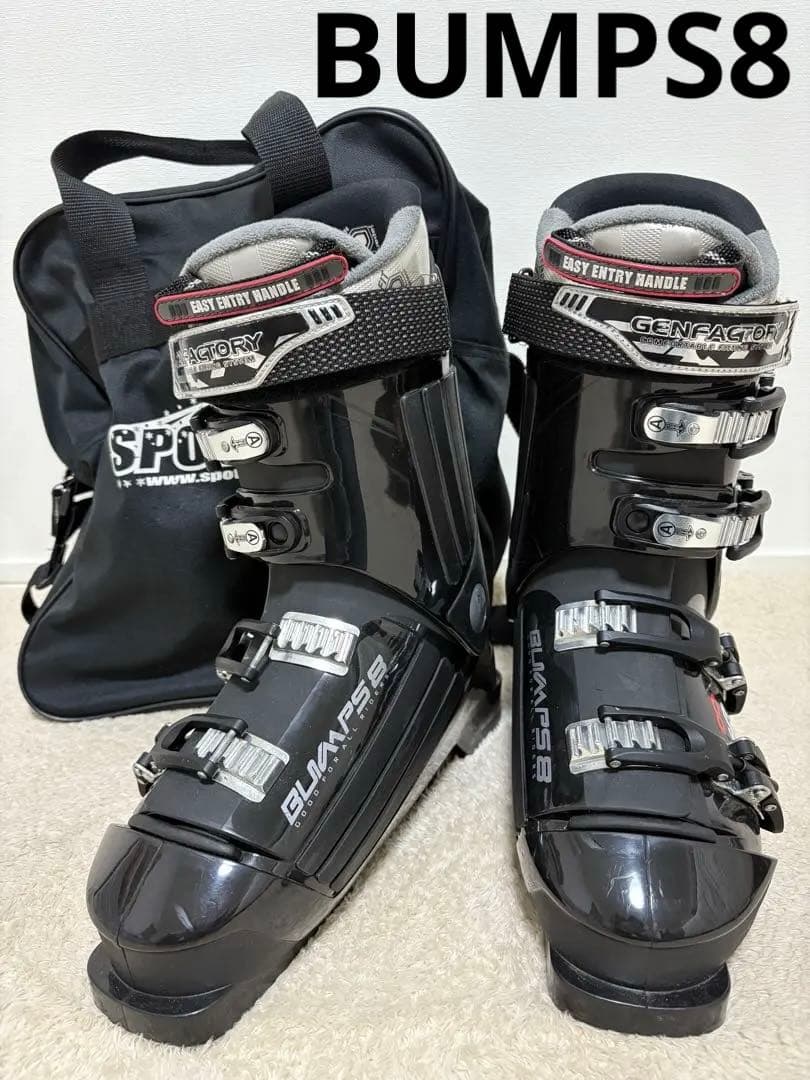 GENFACTORY BUMPS8 スキーブーツ　27cm オマケ　収納袋　付き