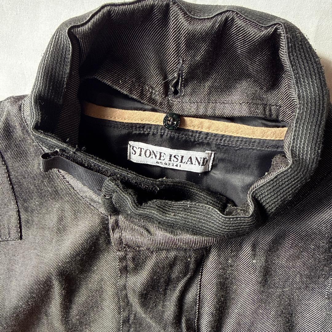 90s〜00s archive Stone  ブラックジャケット