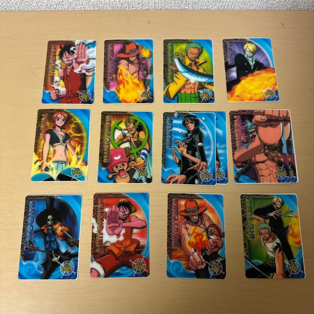 ワンピース3DカードコレクションNO.1〜NO.27コンプ　32枚セット