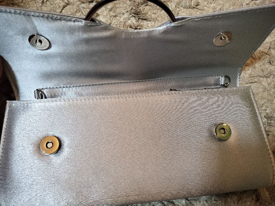 【試着のみ】AIMERエメ ジャカードレース袖付きタイトミモレ丈パーティドレス