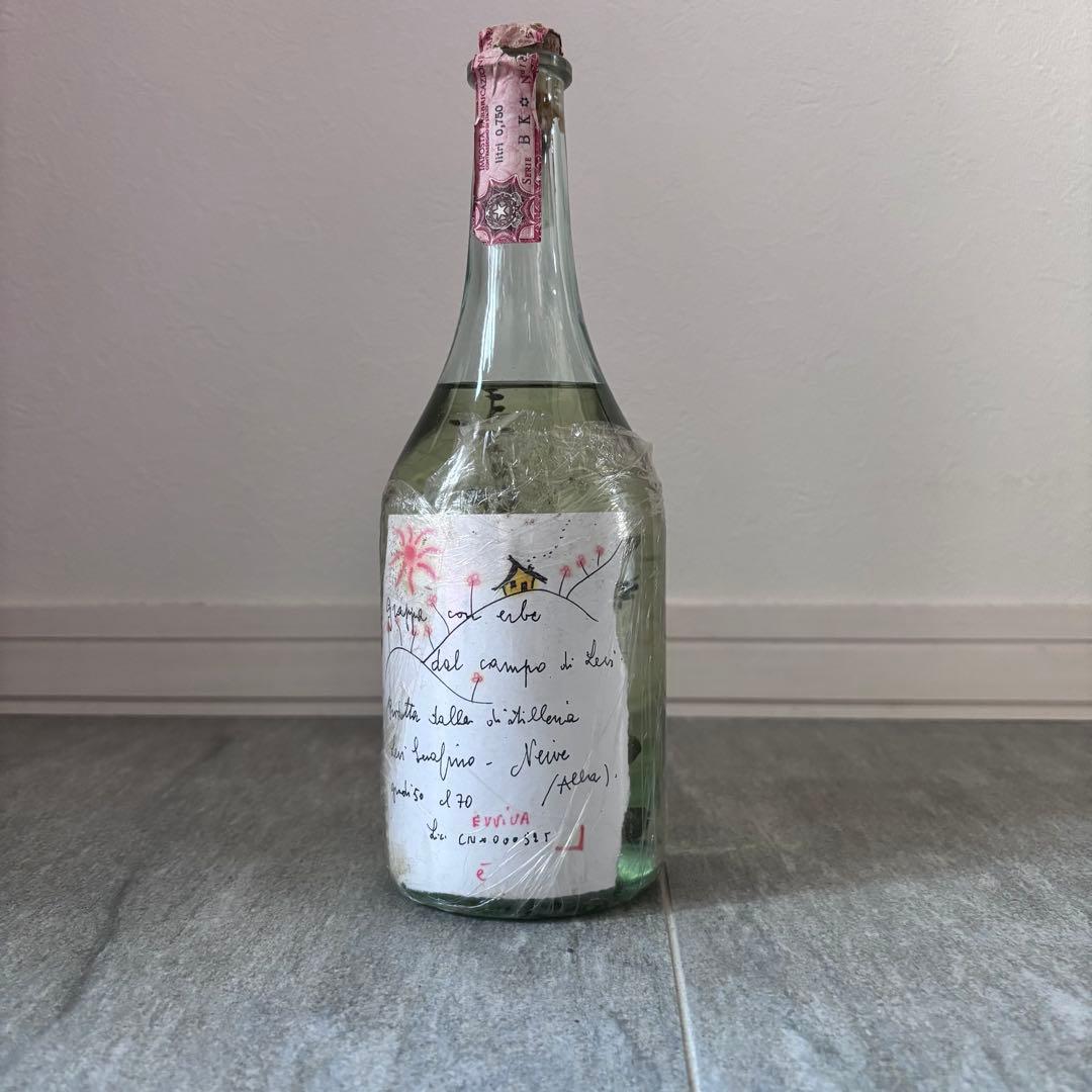 【美品】ロマーノレヴィ ルータ ミント グラッパ ハーブ入 2007 750ml