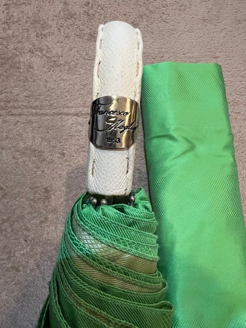 Francesco Magni 折りたたみ傘 緑