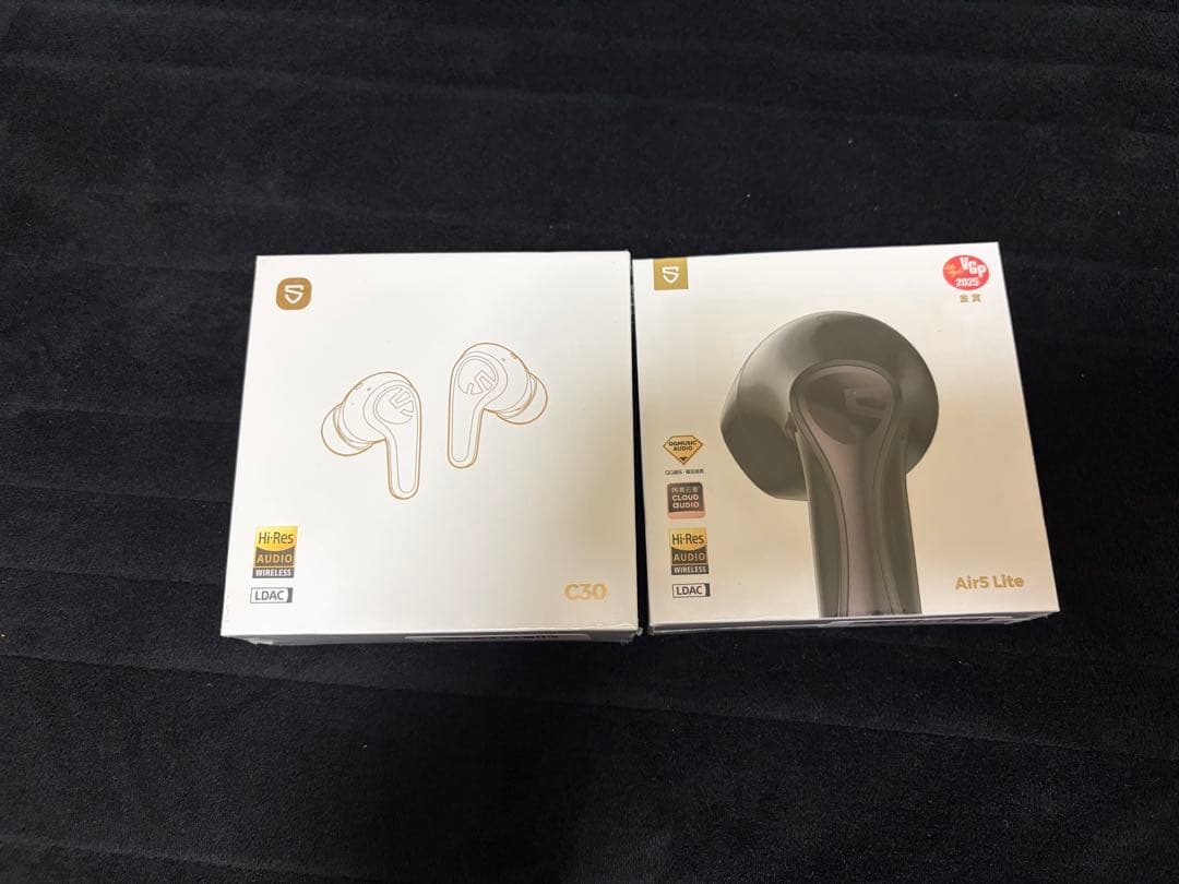 soundpeats C30 & Airs Lite ワイヤレスイヤホンセット