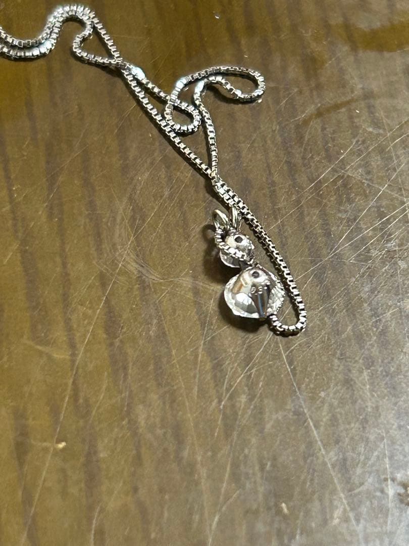 プラチナ850 ピンクダイヤモンド ネックレス