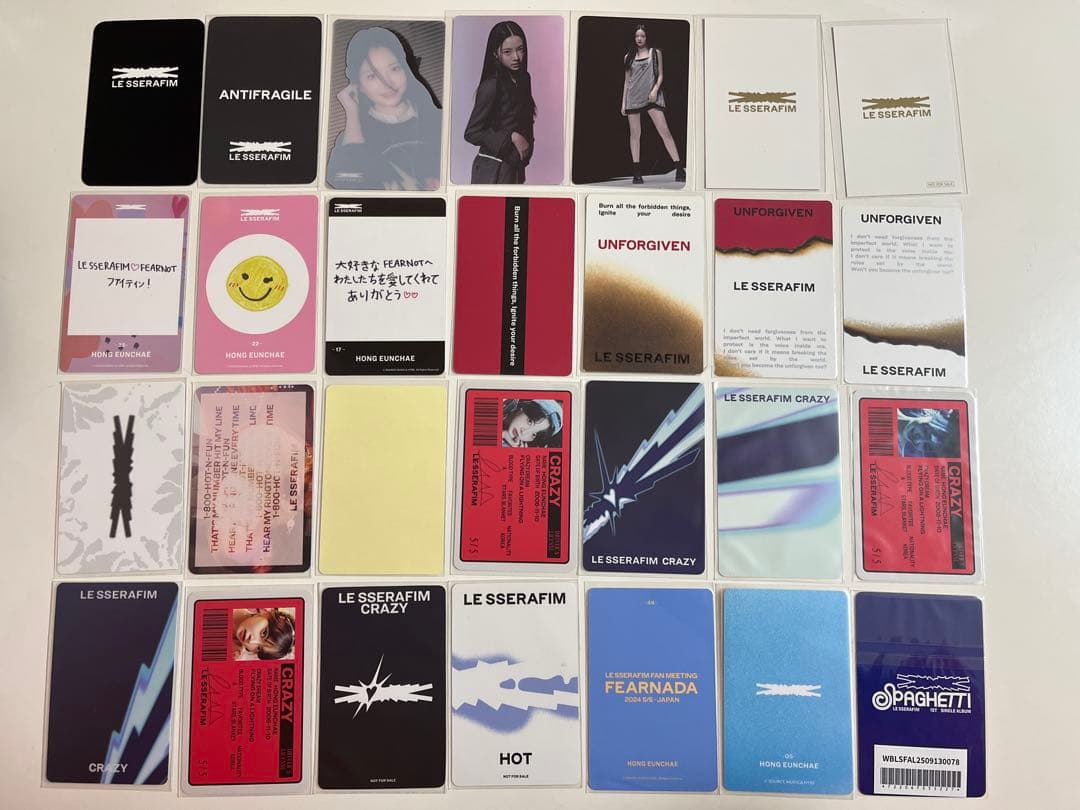 ルセラフィム　LE SSERAFIM ホンウンチェ　トレカ　纏め売り　セット