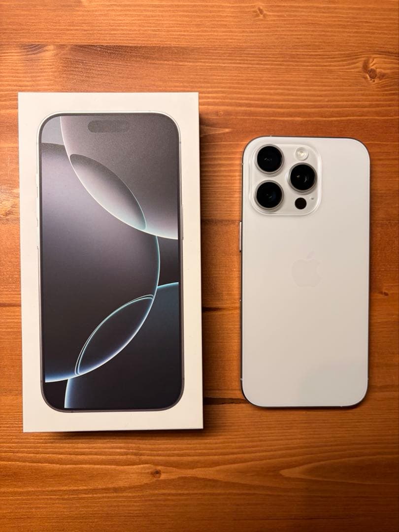 iPhone16Pro 128gホワイトチタニウム