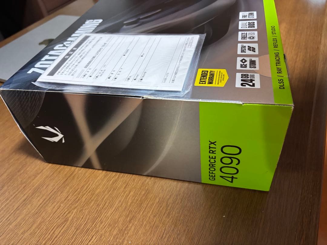 グラフィックボード・グラボ・ビデオカード ZOTAC GeForce RTX 4090 amp airo
