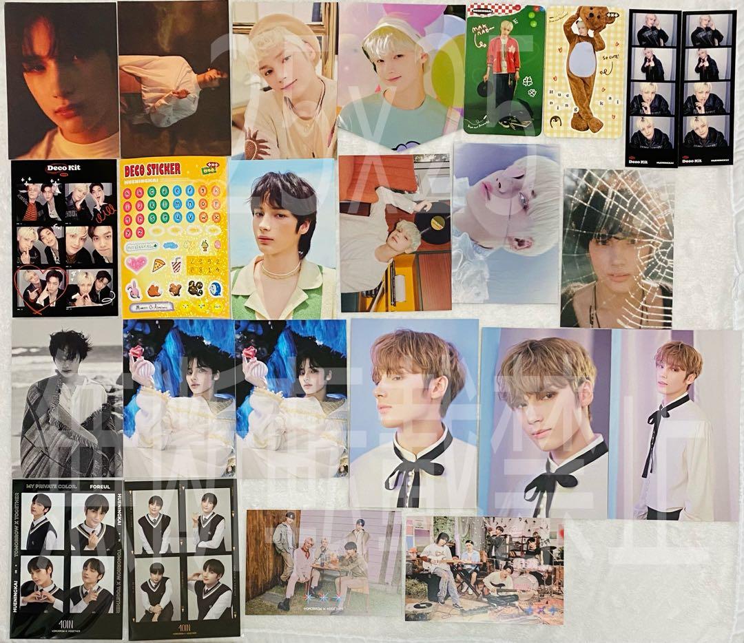 TXT 公式 FC継続 トレカ ラキドロ ミニフォト ヒュニンカイ