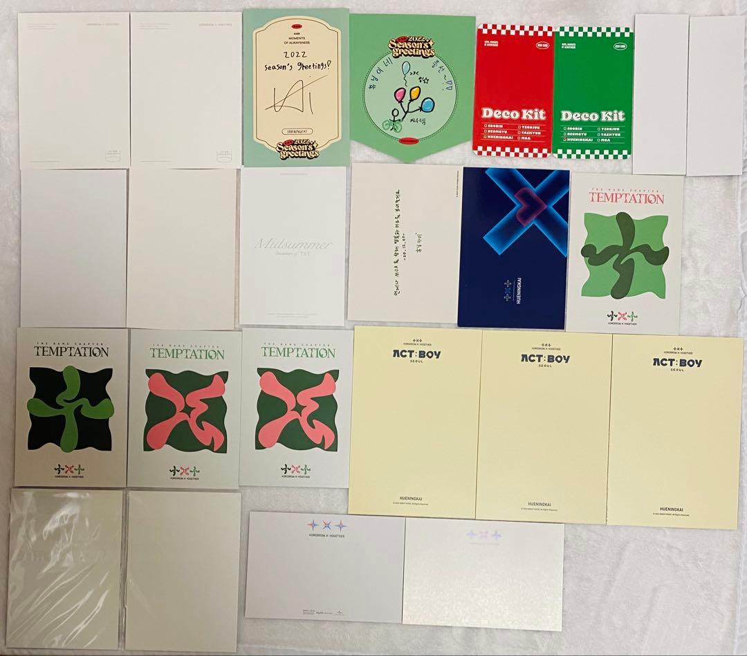 TXT 公式 FC継続 トレカ ラキドロ ミニフォト ヒュニンカイ