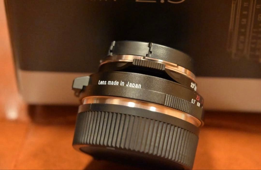 極美品おまけフード付　COLOR-SKOPAR 35mm F2.5 単焦点レンズ