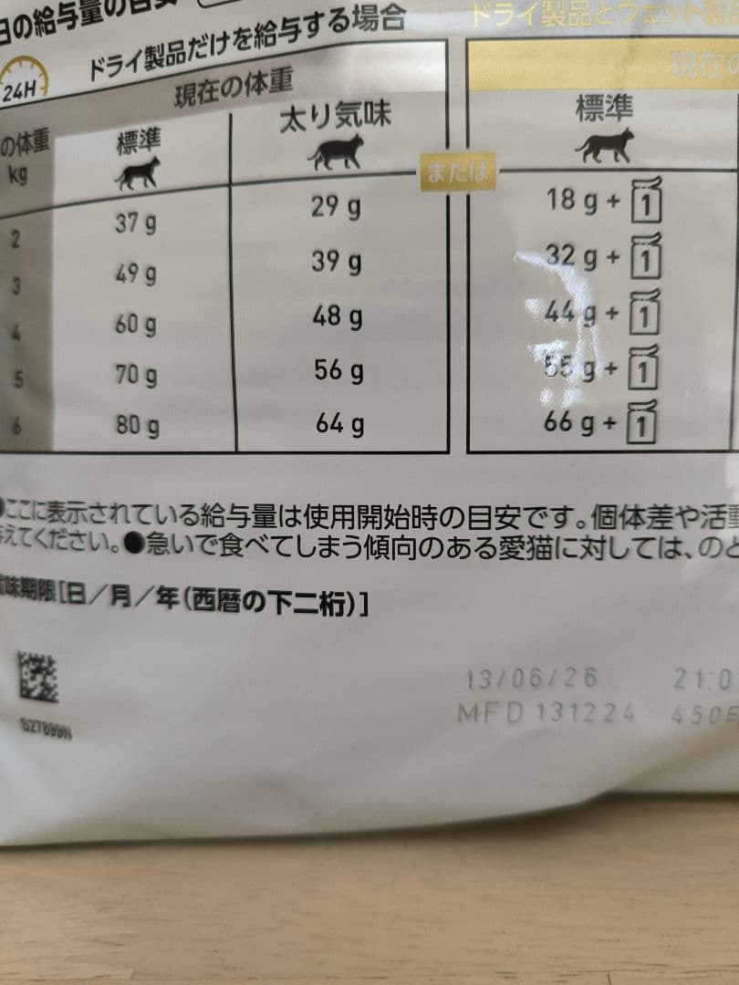 ロイヤルカナン ユリナリーS/O オルファクトリー4kg　×　３袋　　計12kg