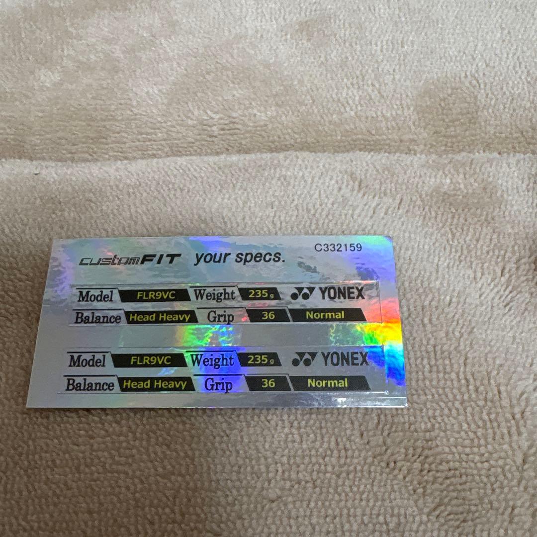 MT ヨネックス エフレーザー9V カスタムフィット