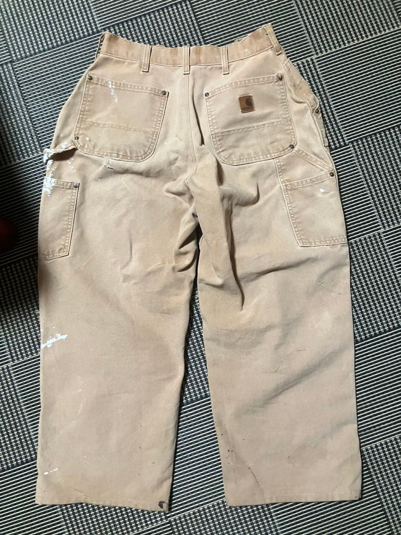メキシコ Carhartt ダブルニー ペインターパンツ　S〜Mくらいのサイズ感