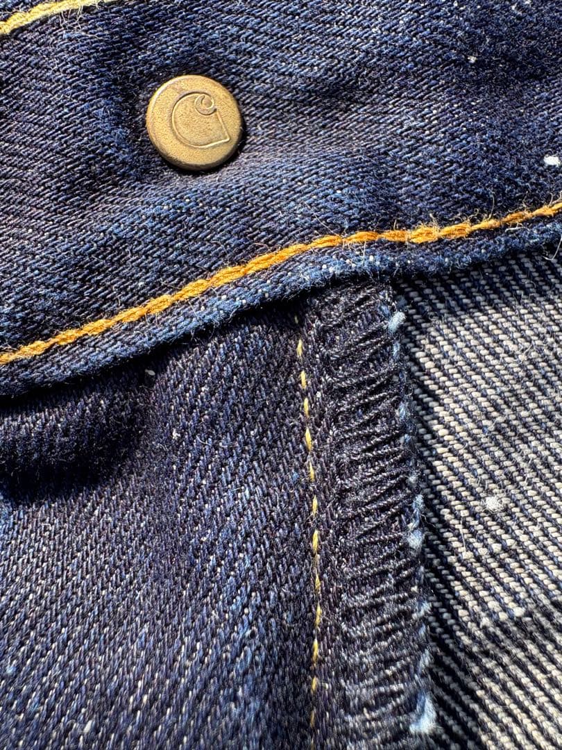 希少JUNYA WATANABE カーハート　ダブルニーペインターパンツ　濃紺