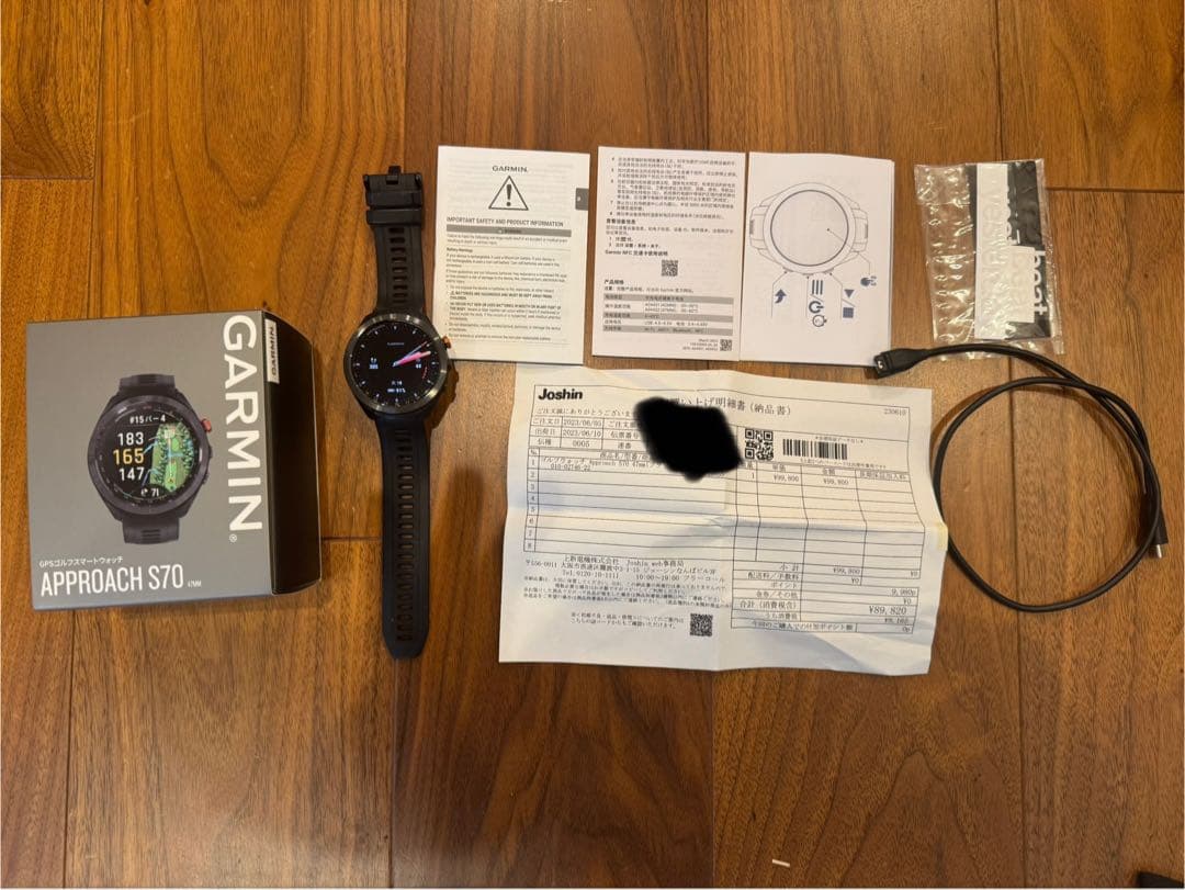 GARMIN APPROACH S70 ブラック