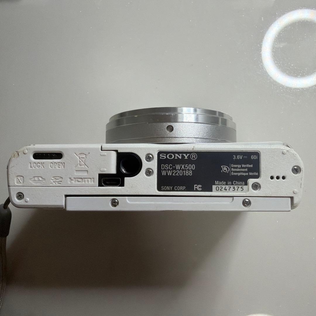 ジャンク品 SONY DSC-WX500 ホワイト