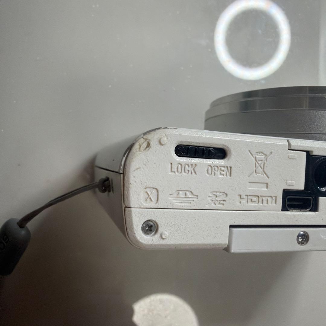 ジャンク品 SONY DSC-WX500 ホワイト