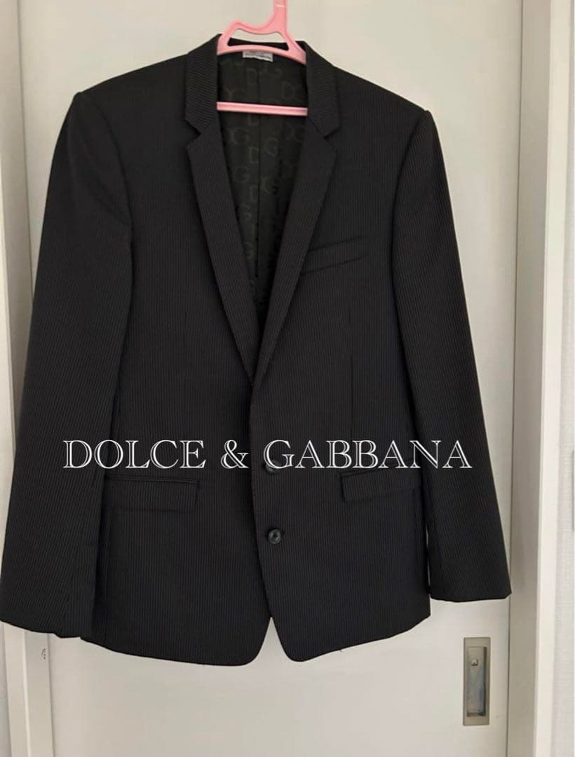 DOLCE & GABBANA ブラックジャケット　D&G