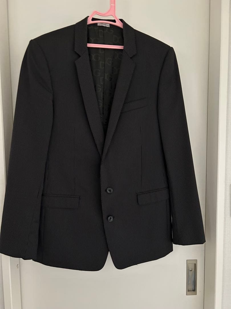 DOLCE & GABBANA ブラックジャケット　D&G
