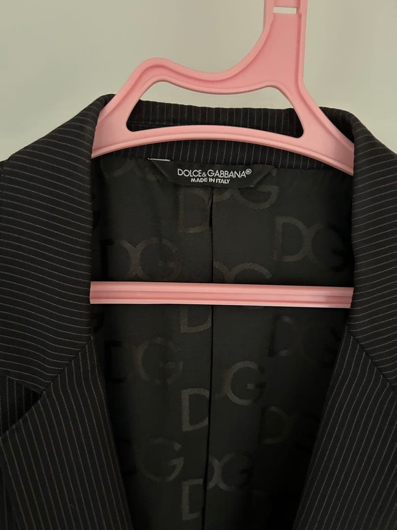 DOLCE & GABBANA ブラックジャケット　D&G