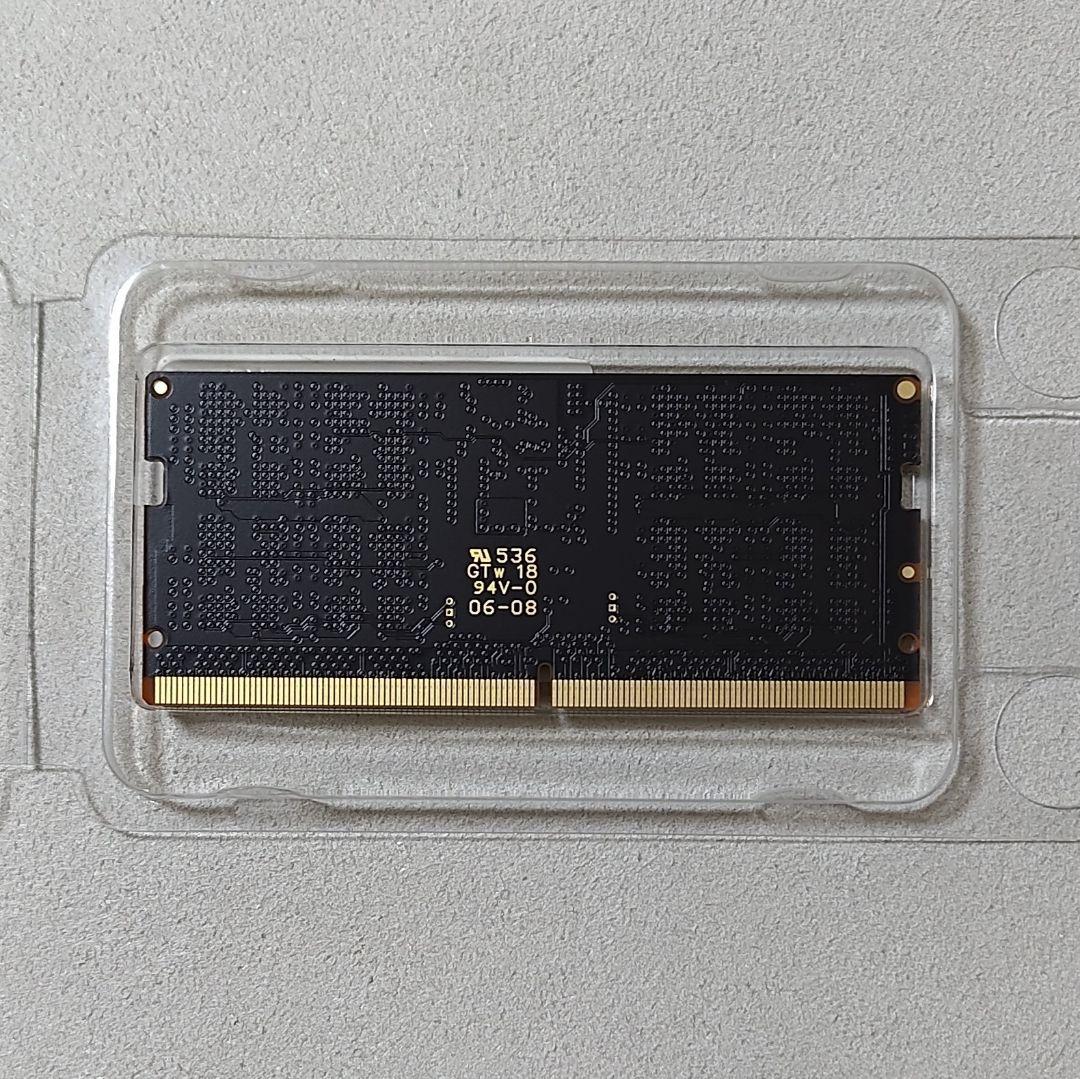 新品☆Crucial DDR5-5600 16GB SODIMM ノートPC用