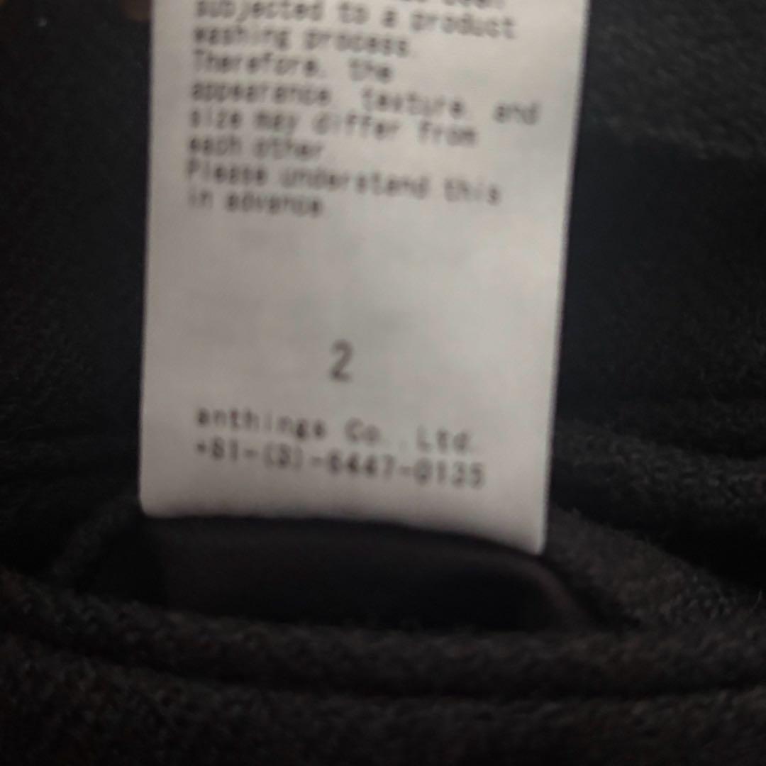 a.presse tweed Herringbone trousers サイズ2