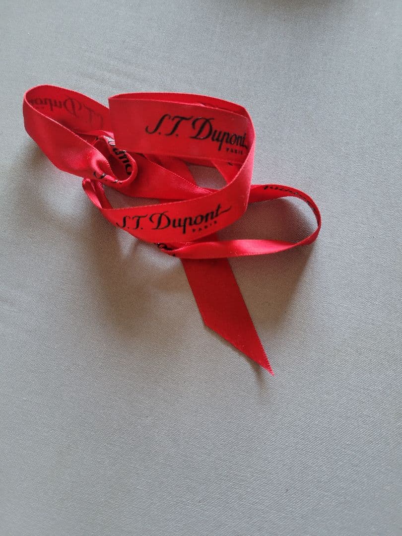 S.T. Dupont シルバー ブラック カフス カフリンクス