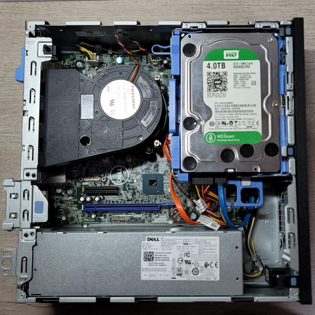 Windowsデスクトップ DELL Core i7 8700 16G SSD256GB HDD4TB