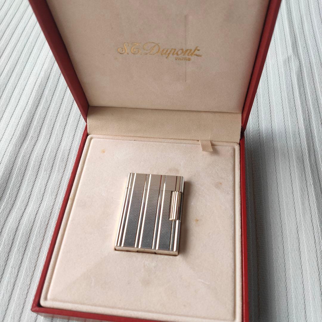 レア品 デュポン ガスライター 箱、説明書付き