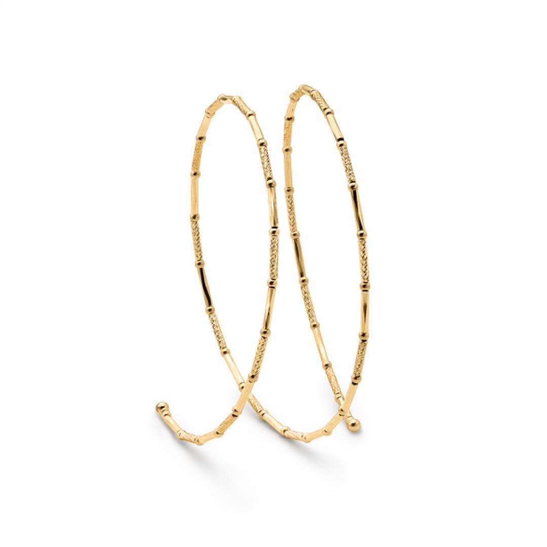 未使用 GINZA TANAKA K18イエローゴールド バングル