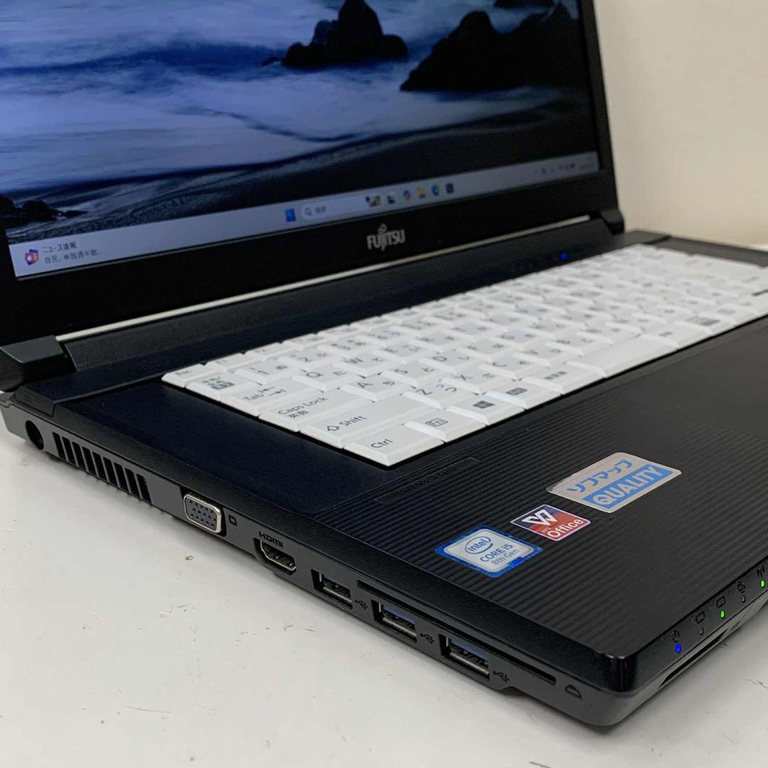 富士通 Lifebook A749/A i5-8365U 8GB SSD256G