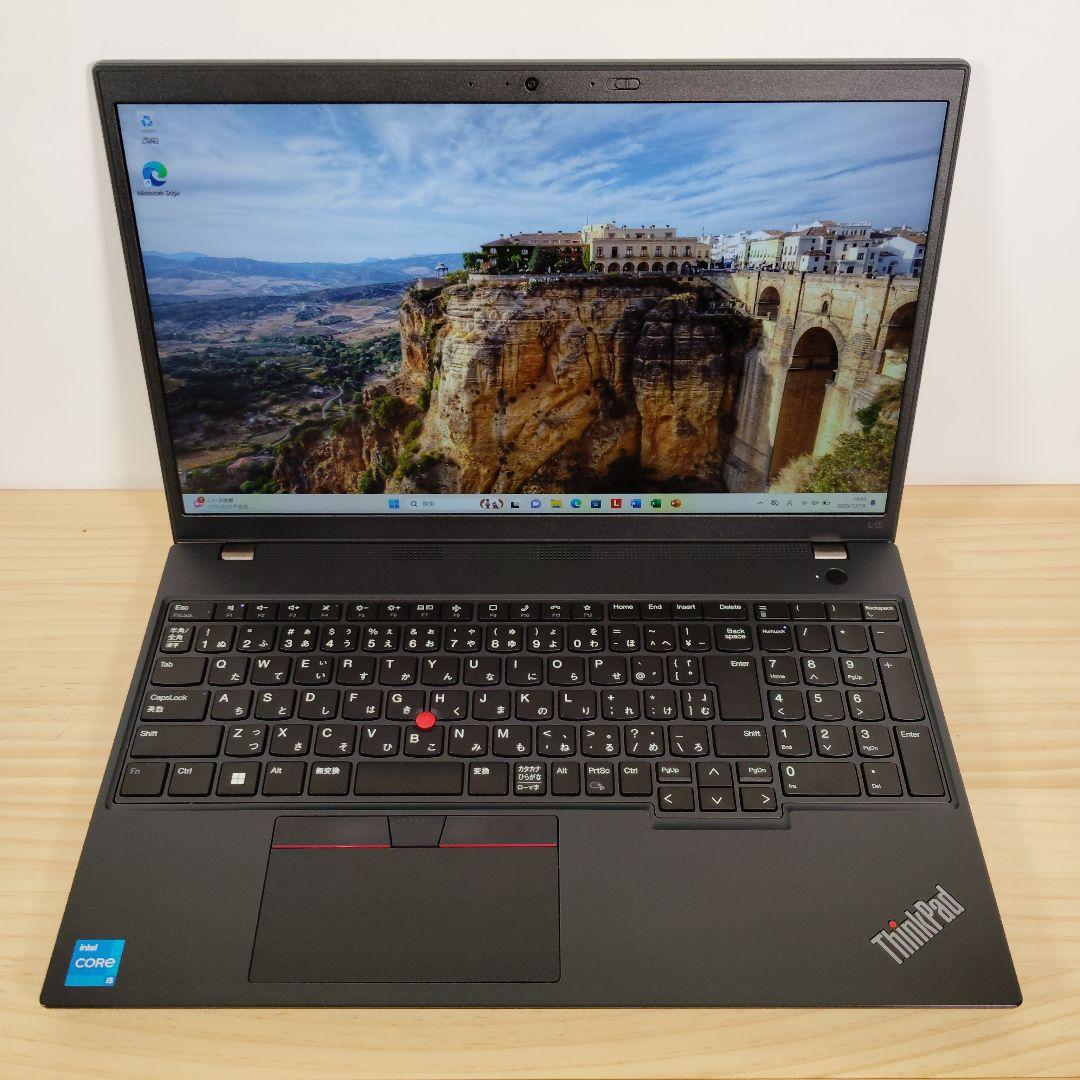 超美品 爆速 ThinkPad L15 13世代i5搭載 32GB 512GB